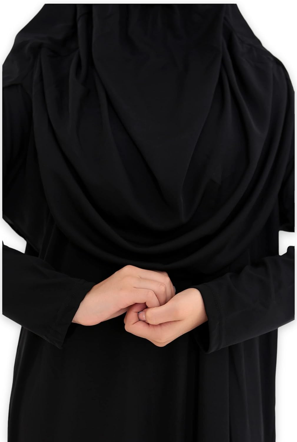 Abayas for Women Muslim Dress with Hijab, Jilbab Muslim Clothes Niqab Khimar, Instant Modest Prayer Clothes Islamic